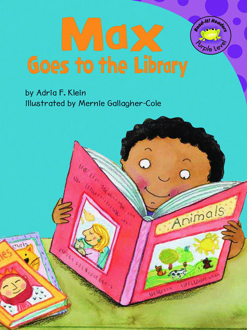 Cover image for Max Goes to the Library